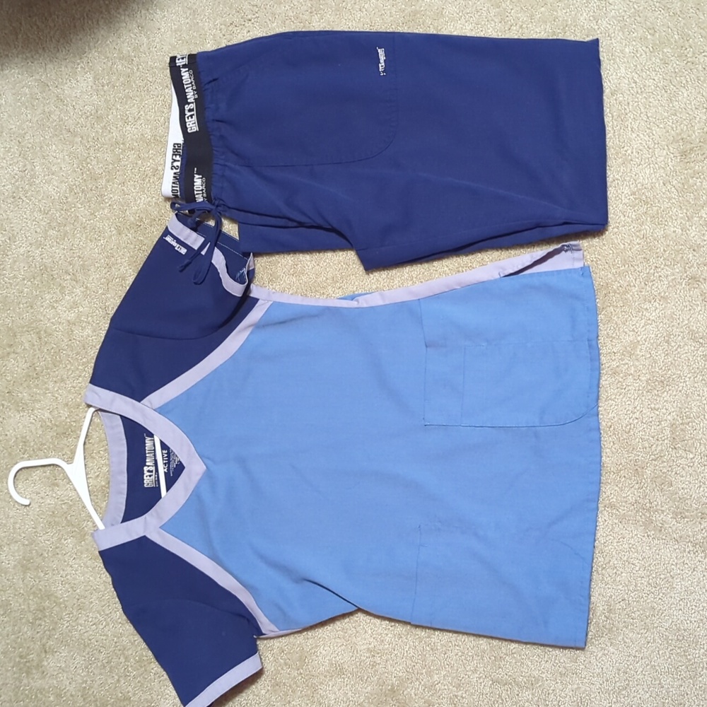 Greys Anatomy Active Scrub Set Size Small